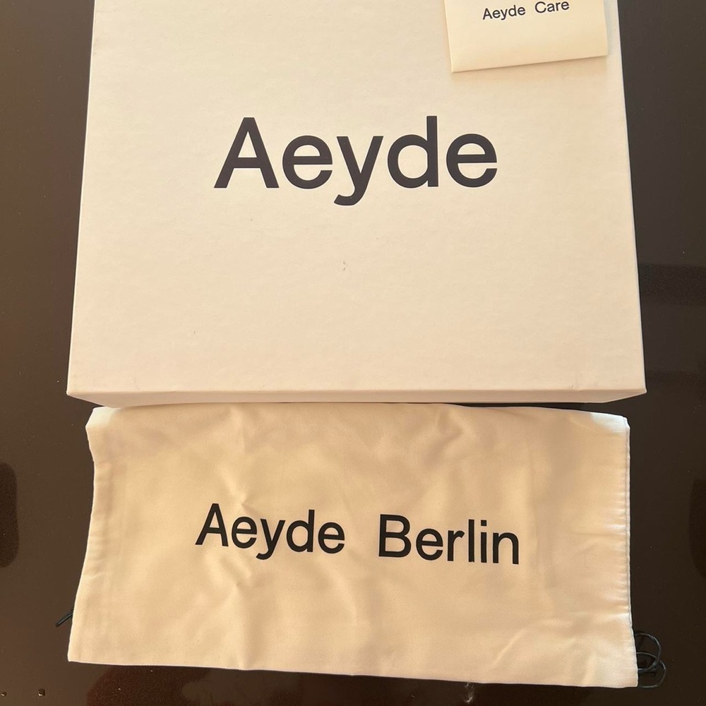 Aeyde Lily Boot Black/Latte - Picture 3 of 7